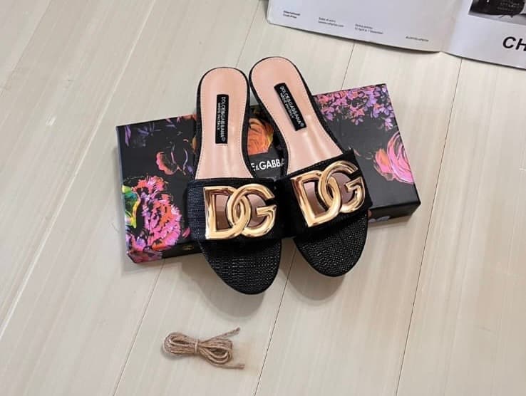 Sandalias de Pala D&G 'DG Logo' (Variante)