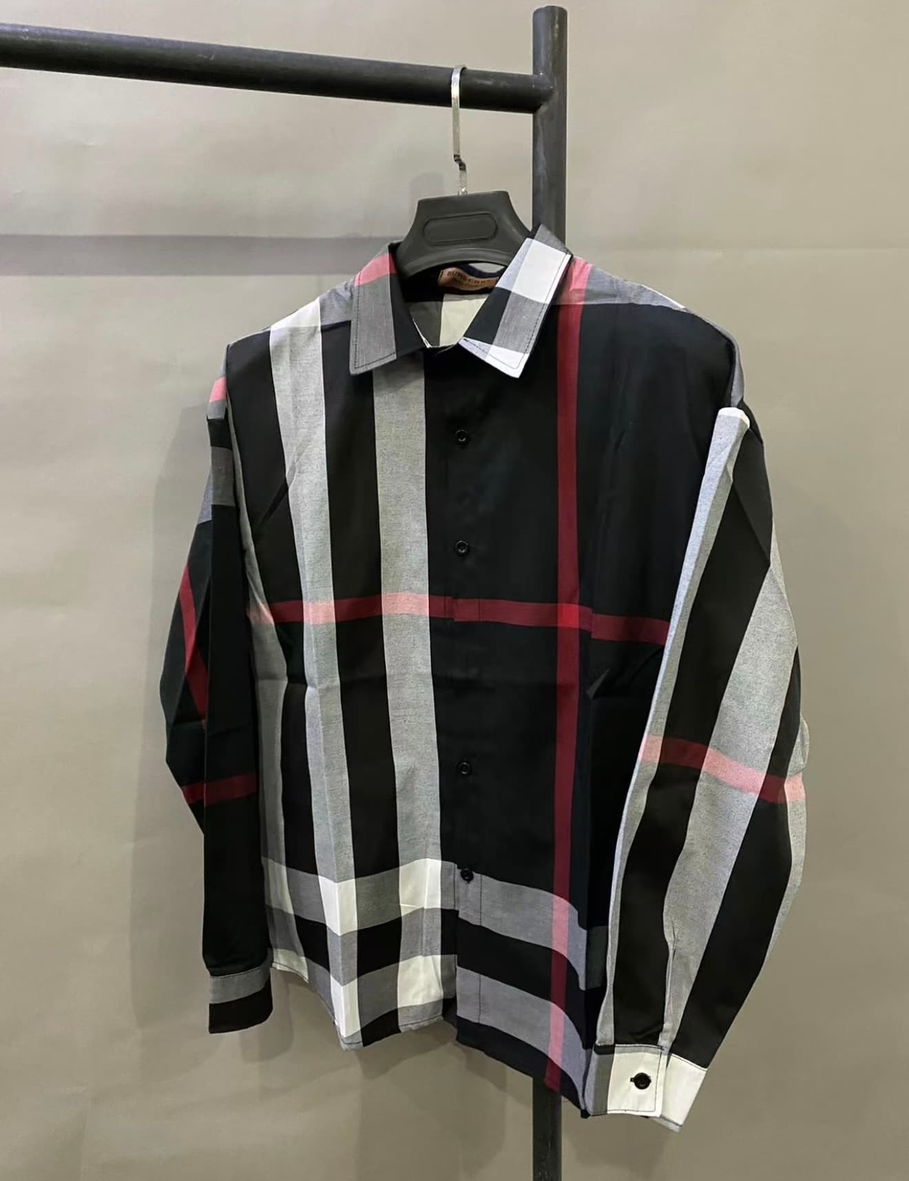 Camisa de Cuadros 'Big Check' Ebony