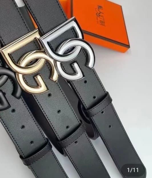 Dolce & Gabbana 'Crossed DG' Belt