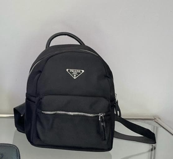 Prada Nylon Backpack Black
