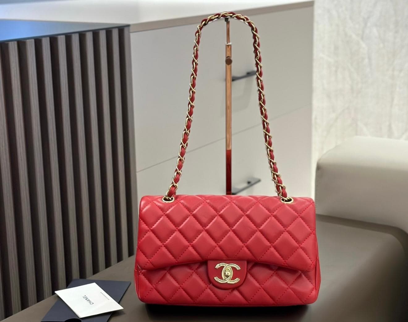 Chanel Classic Double Flap (Red)